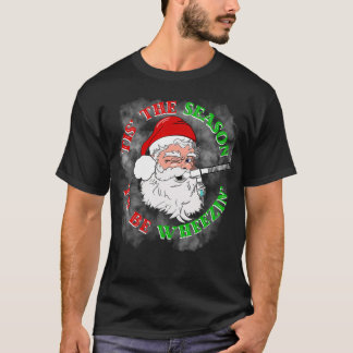 T-shirt Tis The Season To Be Wheezin Respiratory Christmas
