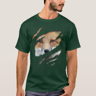 T-shirt Tissu déchiré Pour Tissu Tordu Visage Tissu Coupe