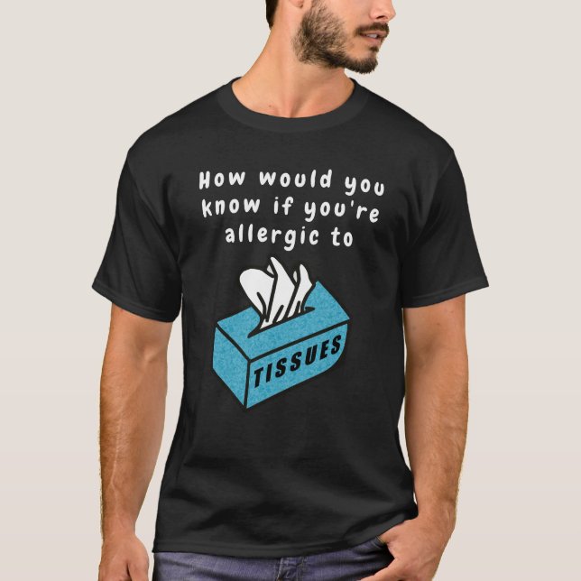 T-shirt Tissu Humoristique (Devant)
