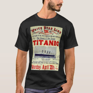 T-shirt Titanic , Naufrage du Titanic , Titanic , Titanic