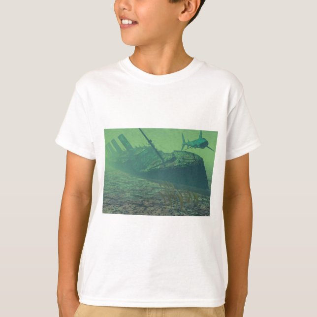 T-shirt Titanic-sunk (Devant)