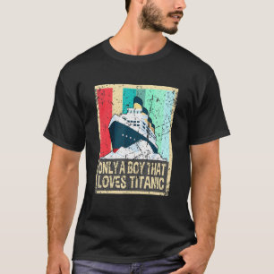 T-shirt Titanic Titanic naufrage bateau naufrage jouets Ho
