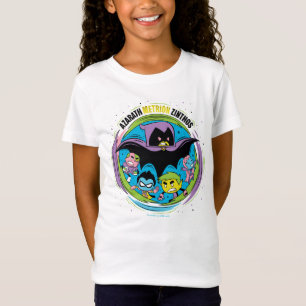 T-Shirt Titans Ados, allez !   Corbeau "Azarath Metrion Zi