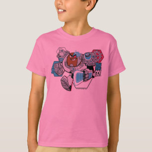 T-shirt Titans Ados, allez !   Graphique Arsenal de Cyborg