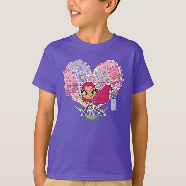 T-shirt Titans Ados, allez ! | Graphique de pointes cardia (Devant)