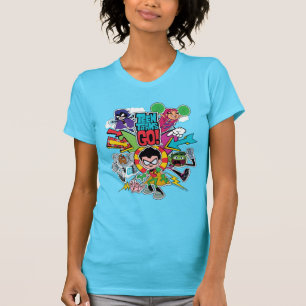 T-shirt Titans Ados, allez !   Graphique Flèche d'équipe