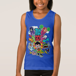 T-shirt Titans Ados, allez ! Graphique Flèche d'équipe