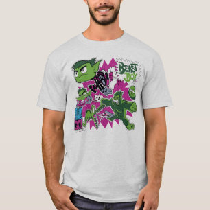 T-shirt Titans Ados, allez !   Les Shapeshifts Beast Boy