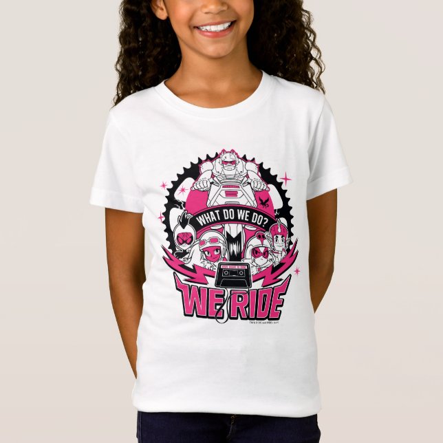 T-Shirt Titans Ados, allez ! | Retro Moto Graphic (Devant)