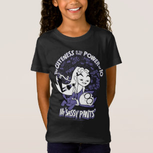 T-Shirt Titans Ados, allez !   Starfire & Mr Sassy Pants
