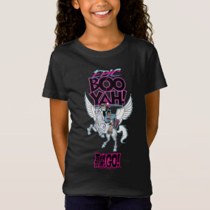 T-Shirt Titans Ados, allez !   Warrior Cyborg équitation P