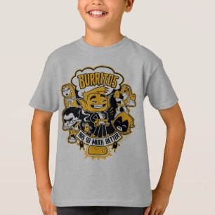 T-shirt Titans Ados, partez !   Beast Boy "Burritos Are Be