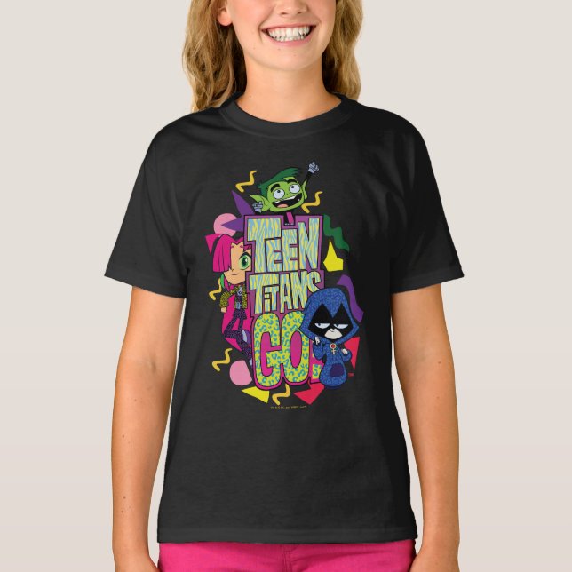 T-shirt Titans Ados, partez ! | Logo Poster de animal "Fil (Devant)