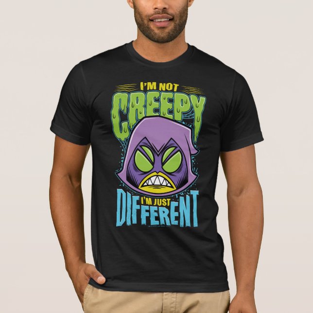 T-shirt Titans Ados, partez ! | Raven "Pas Déplaisant je s (Devant)
