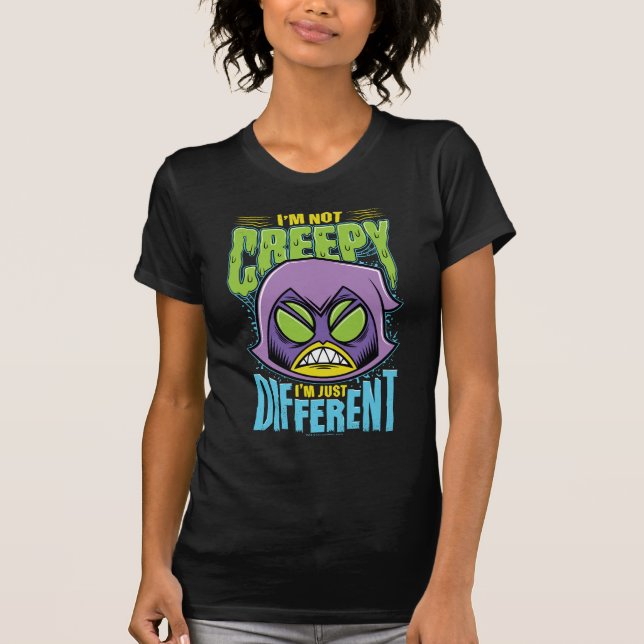 T-shirt Titans Ados, partez ! | Raven "Pas Déplaisant je s (Devant)