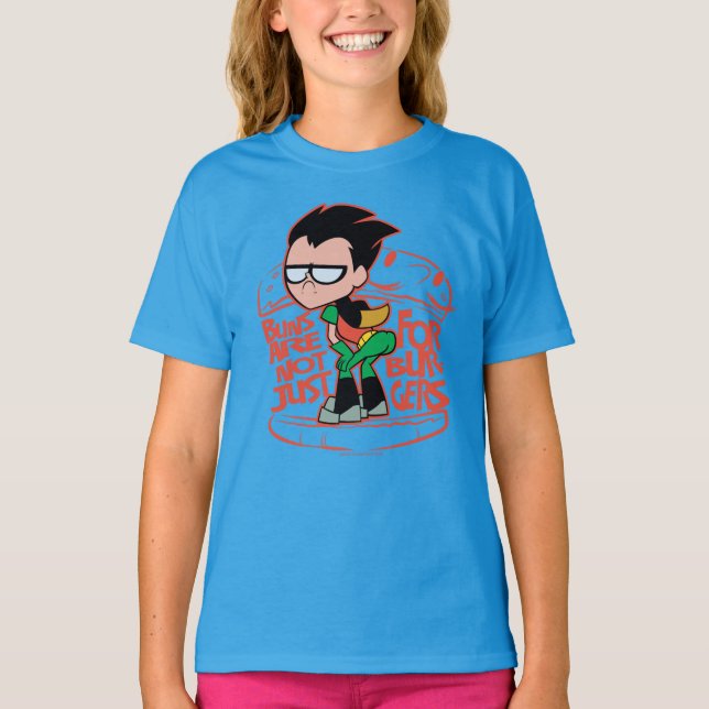 T-shirt Titans Ados, partez ! | Roboty Booty Scooty Buns (Devant)