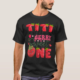 T-shirt Titi De Berry Sweet Un 1Er Fraises D'Anniversaire