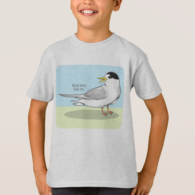 T-shirt Titi de fée de Nouvelle-Zélande (Devant)