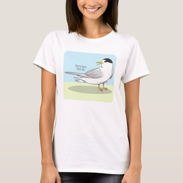 T-shirt Titi de fée de Nouvelle-Zélande (Devant)