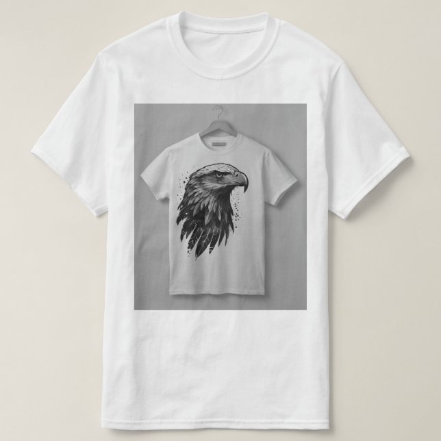 T-shirt Titre : Aigle de cristal : Libérez l'Esprit du Wi (Design devant)