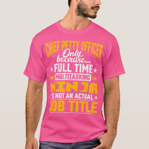 T-shirt Titre de fonction d'adjudant drôle