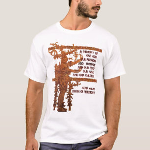 T-shirt Titre de la liberté : Livre d'histoire de mormon