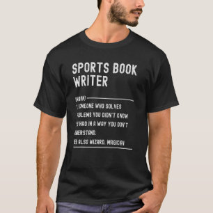 T-shirt Titre de l'emploi de définition du livre sportif
