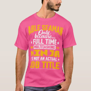 T-shirt Titre d'emploi de matelot qualifié Matelot qualifi