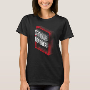 T-shirt Titre d'emploi d'enseignant de huitième année Appr