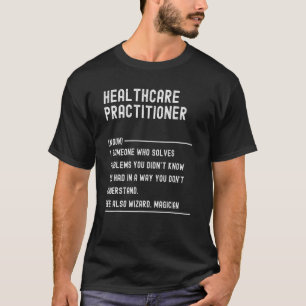 T-shirt Titre du travail de définition du gestionnaire de