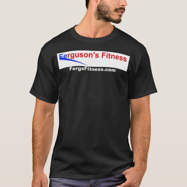T-shirt titre, FergsFitness.com (Devant)