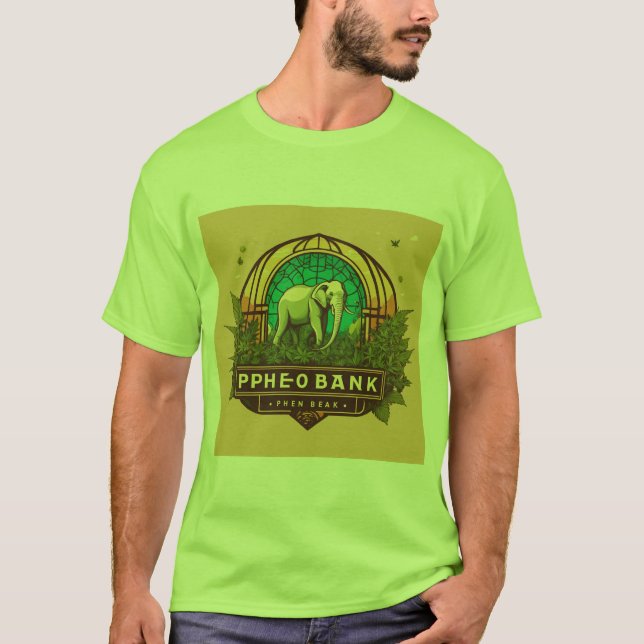 T-shirt Titre graphique de l'instruction en gras (Devant)