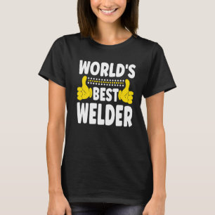T-shirt Titre professionnel du meilleur soudeur du monde