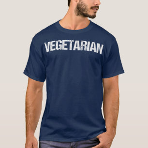 T-shirt Titre simple végétarien