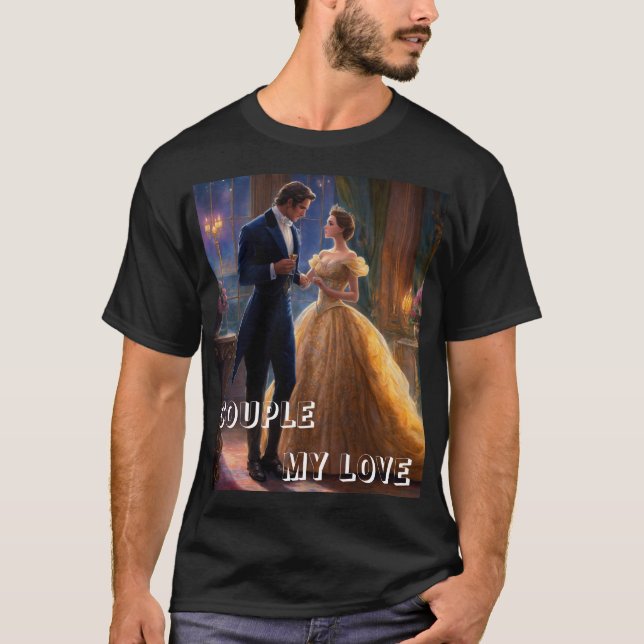 T-shirt Titre tendance et amusant : "Restez Cool, restez D (Devant)