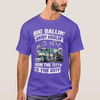 T-shirt TITTYO CITY drôle