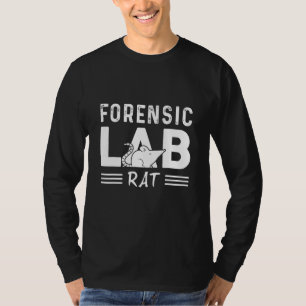 T-shirt Titulaire Et Propriétaire De Rat Et De Rat Du Labo