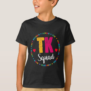 T-shirt Tk Squad Tee - Tee pour enseignant de maternelle t
