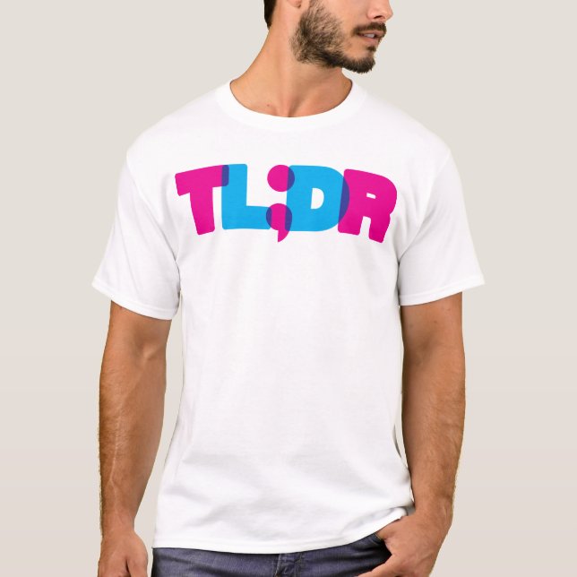 T-SHIRT TL ; DR (Devant)