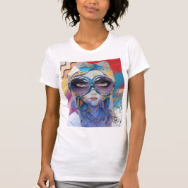 T-shirt TLES Absrtact Femme Design