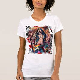 T-shirt TLES Woman's Original Design Animé Tee