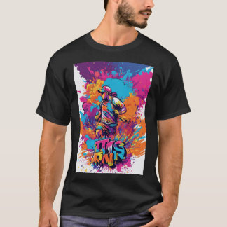 T-shirt TMS COLORPALOOZA : Édition Vibes Graffiti