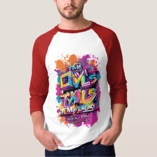 T-shirt TMS Colorpalooza Graffiti Couleur Couleur Couleur