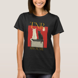 T-shirt TNR Advocate Cats Piège Neutre Retour Amusant