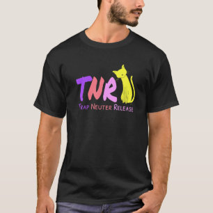 T-shirt Tnr Piégeage Stérilisation Relâchement Chat Haret