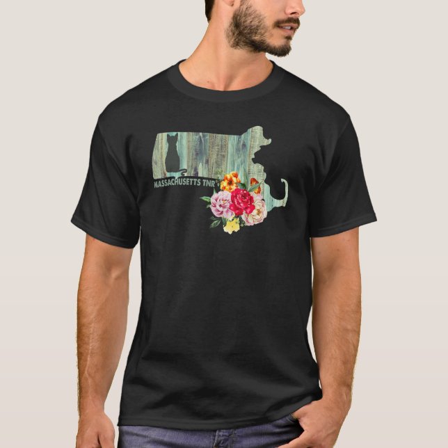 T-shirt Tnr Trap Neuter Retour Feral Cat Advocate Massachu (Devant)