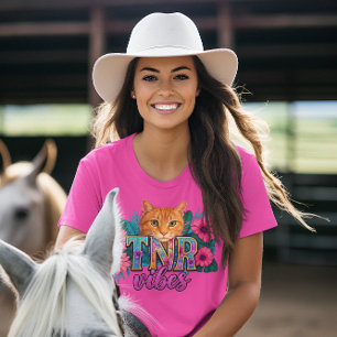 T-shirt TNR Vibes Piège Neutre Retour Chat Secourt