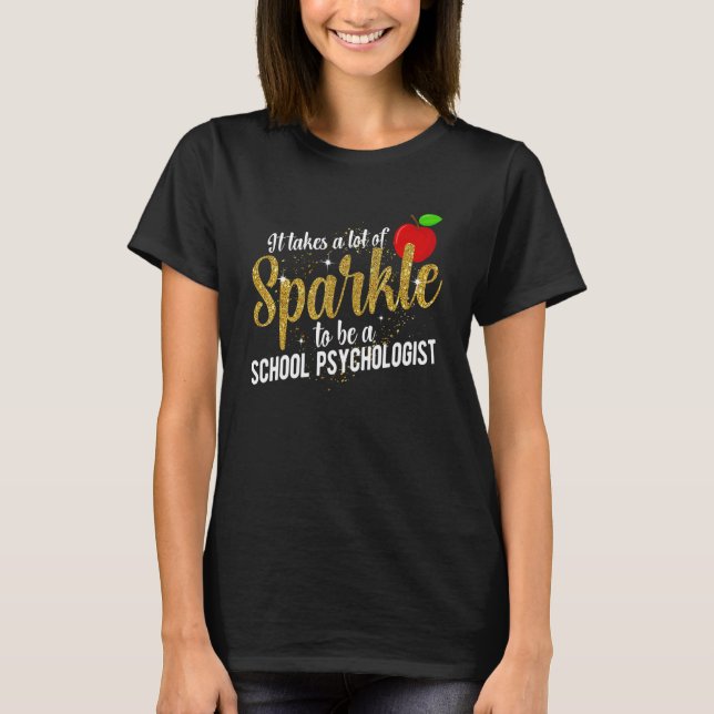 T-shirt To Be A School Psychologist School Psych Appreciat (Devant)
