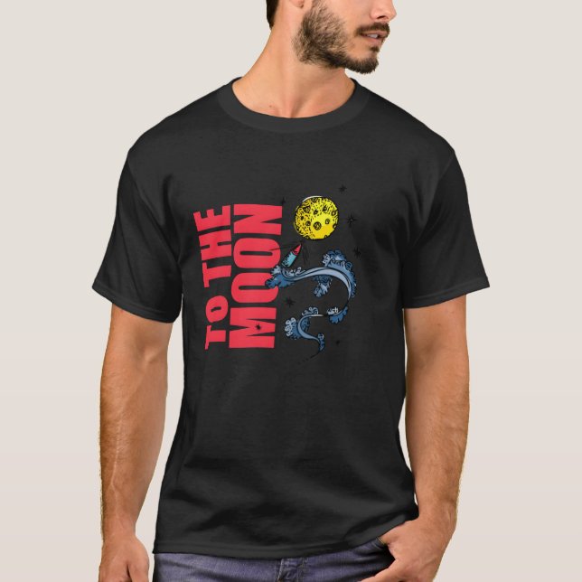 T-shirt To the moon family (Devant)
