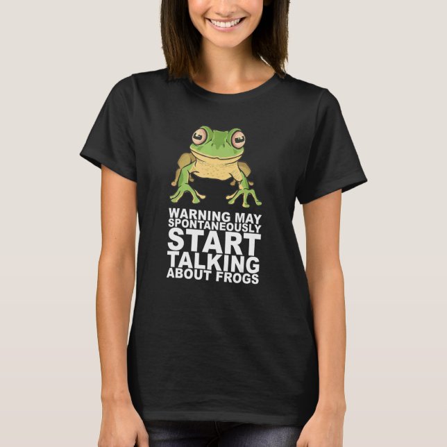 T-shirt Toad Pet Étudier Capteur de grenouilles 8 (Devant)